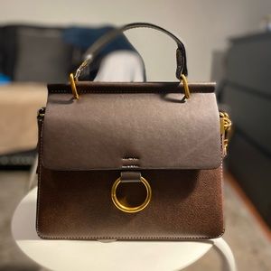 Leather Brown Crossbody Bag